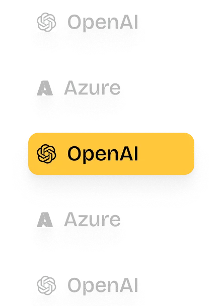 image montrant le logo open AI et Azure